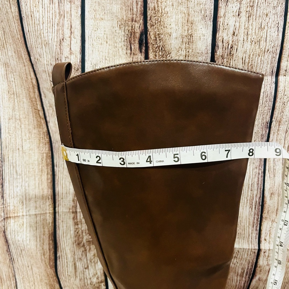 Brown Knee-High Boots Sz 10 - Picture 9 of 13